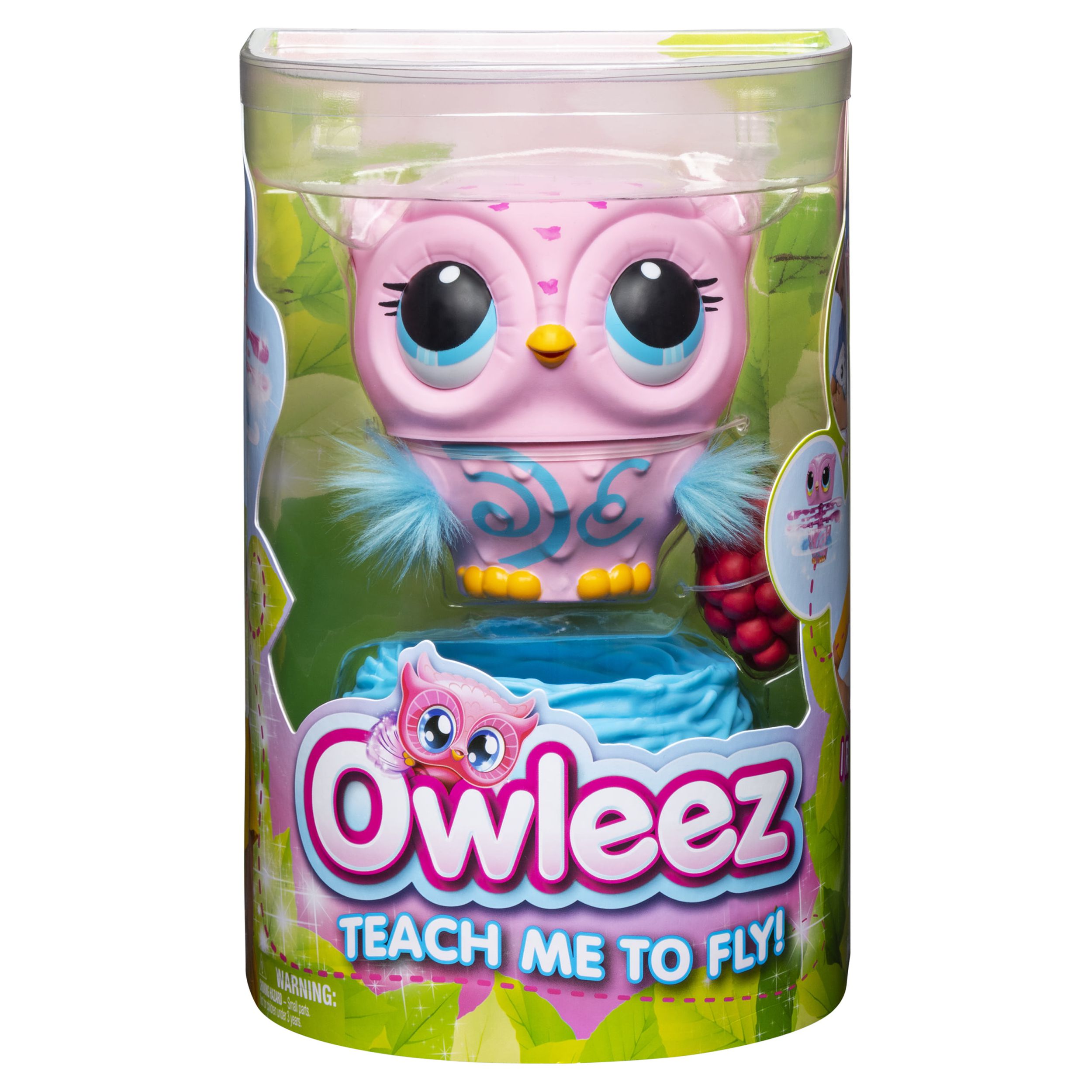 Owleez Flying Baby Owl Interactive Toy with Lights and Sounds (Pink) - image 3 of 8