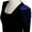 Blue, variant on Beading Epaulettes Shouler Tassel Fringe Shoulder Patches Suit Epauletter Badge Jewelry Brooch with Pin back for Stage Outfit Gown 2 pieces