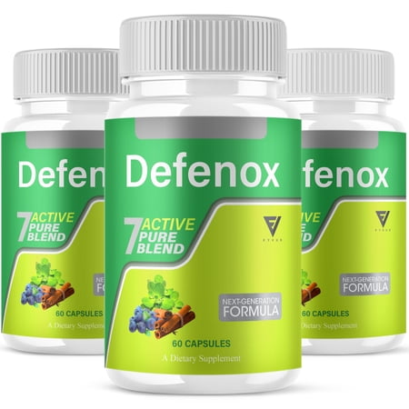 (3 Pack) Defenox Weight Management Support, Defenox Keto Supplement (180 Capsules)