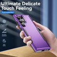 thumbnail image 2 of Decase Heavy-Duty Shockproof Military-Grade Dual Layer Protective Case for Samsung Galaxy S25 Ultra,Drop Protection, Anti-Scratch,Rugged Hard PC Phone Case for Samsung Galaxy S25 Ultra,K, 2 of 7