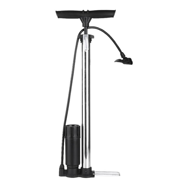 S SERENABLE Bikes Pump Stainless Steel Air Inflator for Ball Basketball Tire