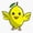 1pcs, variant on Lemon Chick Er, Phone Decal Water Bottle Stickers Car Decals, Funny Birthday Gift