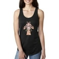 thumbnail image 1 of Normal is Boring - Women's Racerback Tank Top, up to Women Size 2XL - Giraffe, 1 of 5