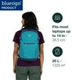 thumbnail image 2 of Mochila Osprey Daylite Plus Commuter Cascade Azul/Latte, 2 of 9