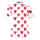thumbnail image 5 of Mujeres Verano Cuello Redondo Manga Corta Estampado Sin Tirantes Camiseta Tops Blusas Pompotops  hfajkhk129225, 5 of 5