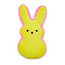 PEEPS Plush Bunny Ages 3  Stuffed Animal & Plush Toy, Yellow and Pink, 12"