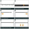 thumbnail image 5 of Meriville 1-inch Diameter Metal Spring Tension Rod, Adjustable 34-82, Black, 5 of 5