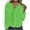 Green, variant on Women's Hooded Cardigan Lightweight Knit Sweater, Loose Fit Long Sleeve Cover Up with Sun Protection, Versatile Casual Layering Piece for Everyday Wear