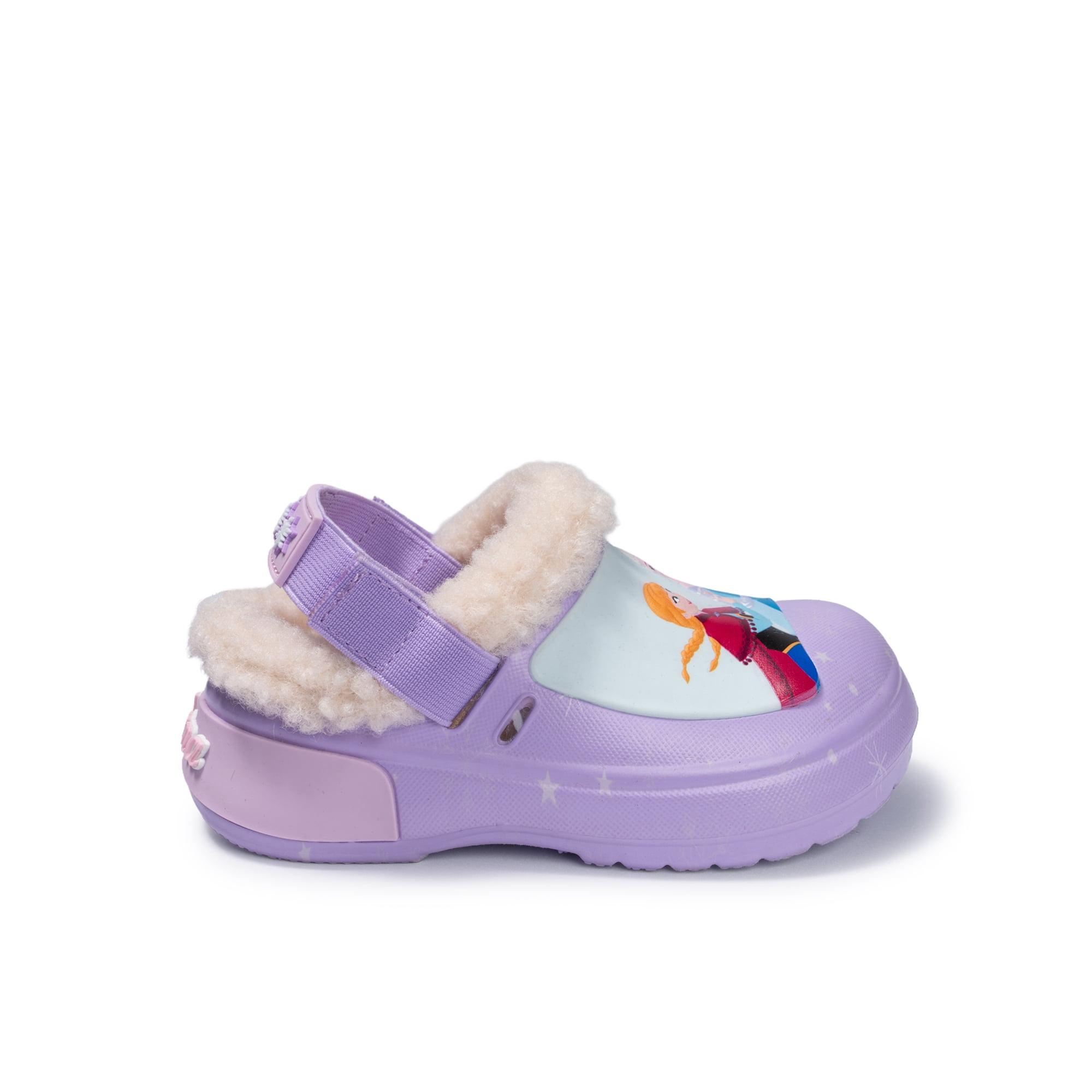 Frozen Toddler Faux Fur Lined Clogs
