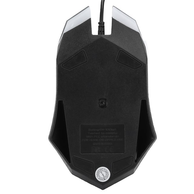 Keyboard Wired Keyboard And Mouse Set Mechanical Cracked Character Illuminated Gaming Accessories