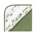 thumbnail image 3 of Hudson Baby Unisex Cotton Rich Hooded Towels, Safari Life, One Size, 3 of 5
