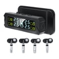 thumbnail image 2 of Sensor de presión de neumáticos Zulema con energía solar con pantalla LCD de temperatura y presión Sensor Interno, 2 of 8