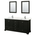 thumbnail image 2 of Wyndham Collection WCS202072DGBWCUNSM24 Deborah 72" Free Standing Double Basin Vanity Set, 2 of 6