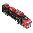thumbnail image 4 of Transportista de Automóviles de Camiones de Bomberos, Juguetes de Construcción Profesionales de 32 cm, Automóviles de Aleación separables de Automóviles para la decoración, 4 of 7