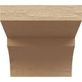 thumbnail image 2 of Ekena Millwork 6"W x 6"H x 12"L Monterey Woodgrain TimberThane Rafter Tail, Primed Tan, 2 of 6