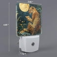 thumbnail image 2 of Fuzoiu Leopard Reading Tarot Cards Print Dusk to Dawn LED Night Light with Light Sensor, Energy-Efficient Touch-Safe Night Lamp for Home, Office, and Kids' Rooms-UK, 2 of 7