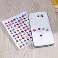thumbnail image 4 of 6 Packs of 1cm Self Adhesive Assorted Color Sparkle Star Stickers Students Rewards Teachers Supplies, 4 of 7