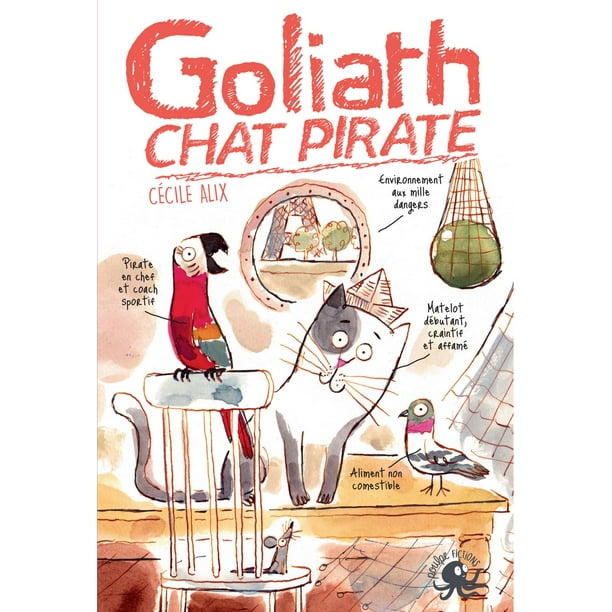 Goliath Chat Pirate Lecture Roman Jeunesse Humour Des 8 Ans Ebook Walmart Com Walmart Com