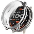 thumbnail image 1 of For Huami Amazfit Active 2 (A2437) Watch Case Full Coverage Flexible TPU Electroplating Cover - Blac, 1 of 5