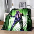 thumbnail image 5 of Mantas de película de terror B-Beetlejuice, manta de franela, manta cálida, manta suave y cómoda, manta de viaje, ropa de cama, regalo de cumpleaños, 5 of 5