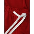 thumbnail image 3 of Hat and Beyond Mens Premium Stripe Track Pants Slim Fit Two-Tone Jogger Pants, 3 of 6