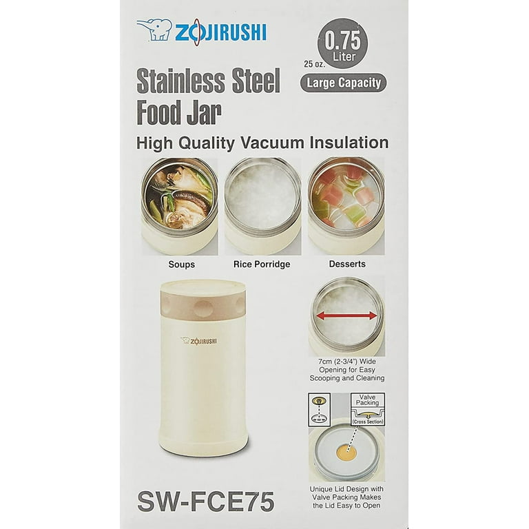 Zojirushi Stainless Steel 25 Oz. Food Jar & Reviews