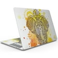 thumbnail image 3 of DesignSkinz Bright Orange Ethnic Elephant Full-Body Skin Decal Wrap Cover for MacBook Pro 13" with Touch Bar (A2289/A2251), 3 of 9