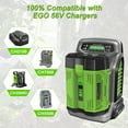 thumbnail image 5 of Upgraded 7500mAh Replacement for EGO 56V Battery 7.5Ah Compatible with EGO 56 Volt Lithium-ion Batteries BA2800 BA4200 BA1400 HT2400 LB6504 LB5804 Power+ Tools, 5 of 5