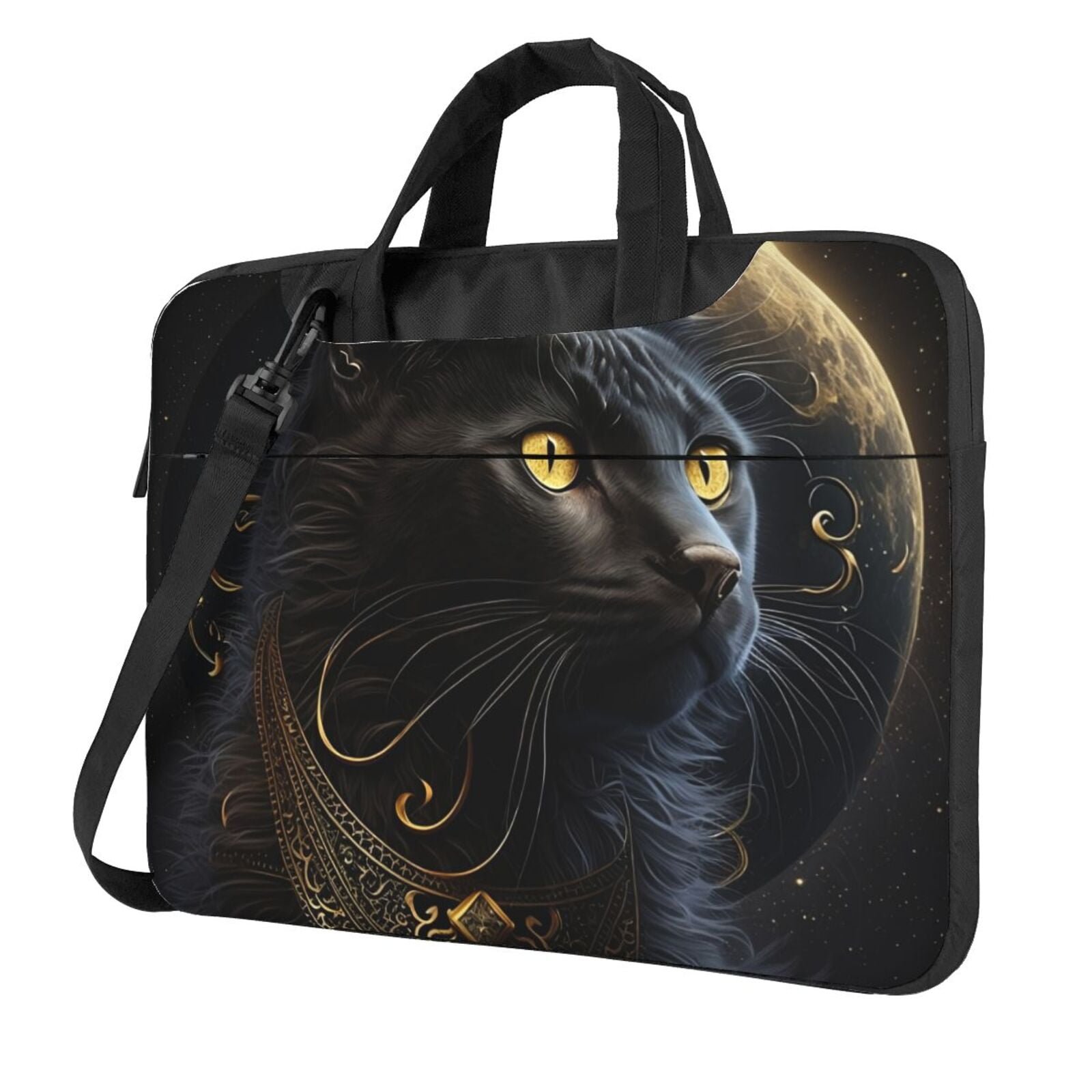 Dark Pet Cat Laptop Bag, 13 inch Laptop or Tablet, Business Casual