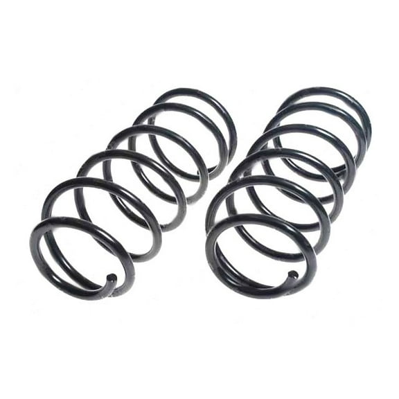 Front Coil Spring Set - Compatible with 1995 - 1997 Ford Contour 2.0L 4-Cylinder 1996