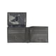 thumbnail image 2 of Cartera Steve Madden de piel para hombre con capacidad extra, color marrón, 2 of 5