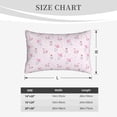 thumbnail image 4 of Honeii Valentine's Day Pattern Decorative Throw Pillow Case - Elevate Your Couch, Sofa, or Bed with Stylish Home Decor(No pillow core)-16"x24", 4 of 6