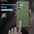 thumbnail image 4 of Slim Fit Phone Case for Samsung Galaxy S22 Ultra, Rugged Shield Durable Case with Military Grade Shockproof and Camera Lens Protection Shell for Galaxy S22 Ultra, HD Green, 4 of 16