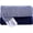 Navy, variant on Handmade Chevron Cotton Throw Blanket with Tassels 50''x60'' - Perfect for Sofa, Couch, and Bed - Medium Weight All-Season Comfort (Set of2)