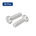 thumbnail image 3 of 304 Stainless Steel Machine Screws, 20 Pack M5x18mm Slotted Drive Pan Head Screw Bolts, 3 of 5