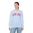 thumbnail image 7 of Glen Lake Michigan Sweatshirt Gifts Crew Neck Shirt Long Sleeve Unisex, 7 of 7