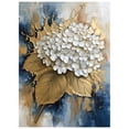 thumbnail image 1 of Cuadro Decorativo Botánica 20x30cm Petálos Dorados, 1 of 6