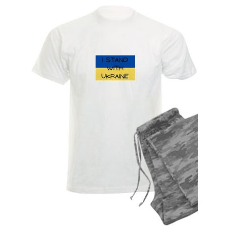 

CafePress - I Stand With Ukraine Pajamas - Men s Light Pajamas