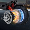 thumbnail image 4 of Kaabo Adults 19 mph Electric Scooter, Aluminum Black, 4 of 10