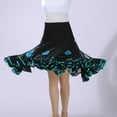 thumbnail image 6 of Elegant Ballroom Dance Skirt, Dancing Practice Party Long Swing Skirt Dancewear, 6 of 7