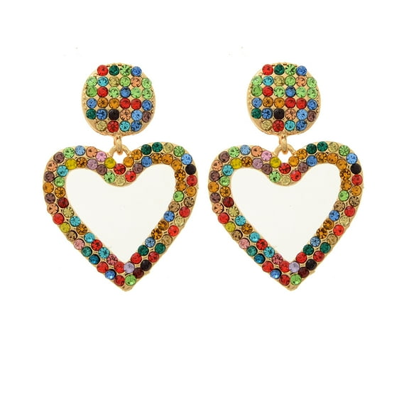 Carys Heart Drop Earring