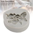 thumbnail image 4 of Gardenia Candle Molding, Easy Model Removal Heat Resistant Flower Candle Molding  for Bath Bombs, 4 of 7