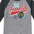 thumbnail image 3 of Peanuts - Franklin Athletic 50 - Youth Raglan Tee, 3 of 5
