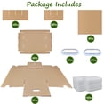 thumbnail image 3 of 3 Sets-two layer Corrugated Packing Boxes with Divider Kits, 3 of 7