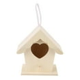 Dox Bird Bird Bird Bird Wooden Tube Feeder Copper Proofing Parrot Droll