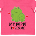 thumbnail image 4 of Inktastic My Poppi Loves Me Grandson Frog Boys Toddler T-Shirt, 4 of 5