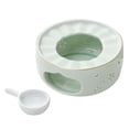 thumbnail image 1 of DOLITY Candle Teapot Warmer Tea Heater Heating Base Green, 1 of 3
