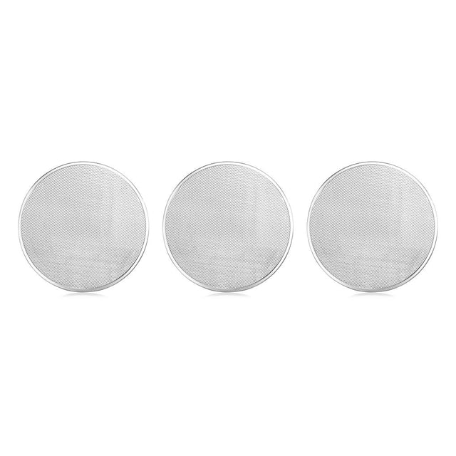 Naiovety Pizza Baking Screen Aluminum Reusable Round DIY Bakery Heat Pastry Grill Kitchen Net Oven Bake Pie Resistant Shaped Tray Type1 NO1