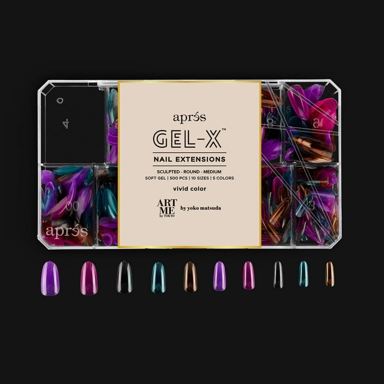 ARTME×Apres GEL-Xセット　(チップ付き) Amazon.com: Apres Nail GEL-X Kit Professional Starter Kit