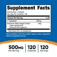 thumbnail image 2 of Nutricost L-Tryptophan 500mg, 120 Capsules, 120 Servings - Health Supplement, 2 of 5